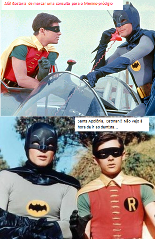 Você está visualizando atualmente Batman & Robin… no dentista