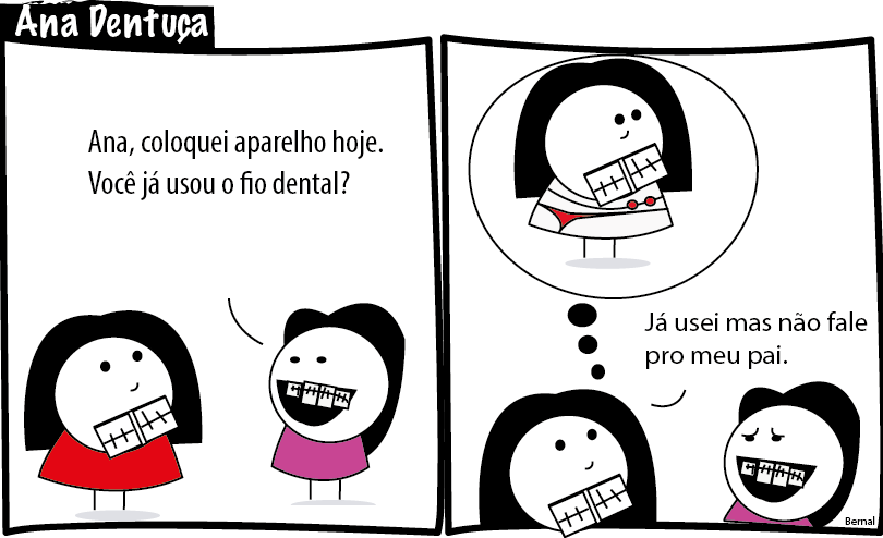 Você está visualizando atualmente Ana Dentuça #8 – DENÚNCIA: Ana Dentuça usa Fio-dental by Dr. Bernal